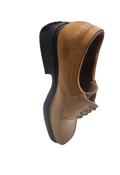 ZAPATO DE VESTIR HOMBRE CAMEL - 4