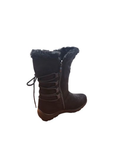 BOTAS MUJER VINNYS OUTLET NEGRO INVIERNO CHIPORRO - 2