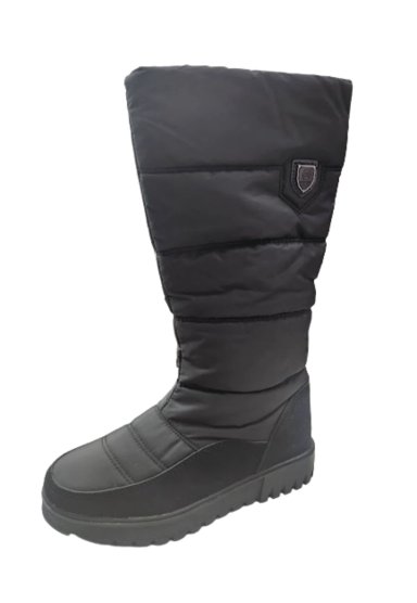BOTAS MUJER VINNYS OUTLET NEGRO IMPERMEABLE - 1
