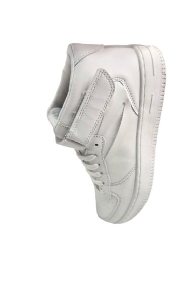 BOTIN MUJER BLANCO VELCRO - 3