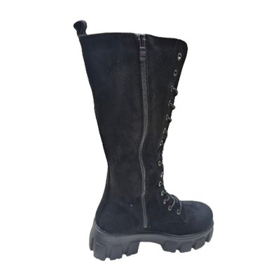 BOTA DE INVIERNO MUJER LARGO NEGRO - 2