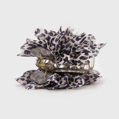 PINZA TRABA PARA EL CABELLO FLOR TELA ANIMAL PRINT - 3