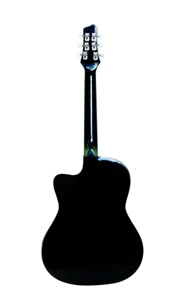 GUITARRA ACUSTICA BILBAO BIL-38C-BK + FUNDA - 3