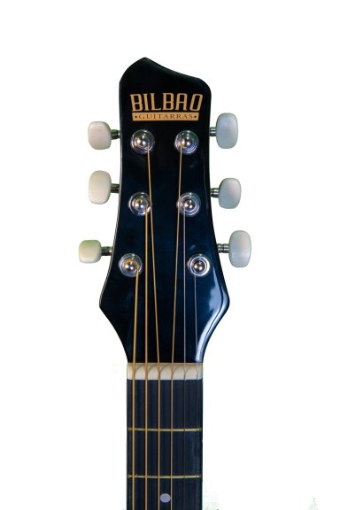 GUITARRA ACUSTICA BILBAO BIL-38C-BK + FUNDA - 4