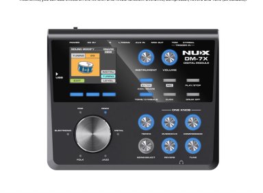BATERÍA NUX ELECTRÓNICA DM-7X - 4