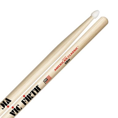 BAQUETAS VIC FIRTH 5B AMERICAN CLASSIC PUNTA DE NYLON - 1