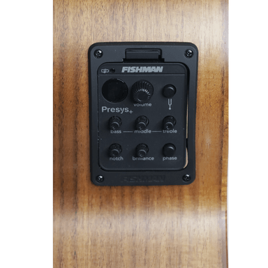 GUITARRA TRAVEL MAHORI MAHN-3604EQ + FUNDA - 5