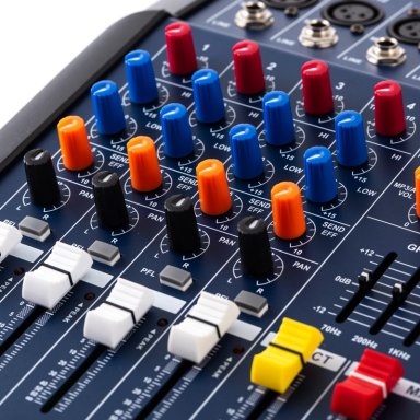 CONSOLA POWER MIXER CT-4 CH MAVI - 3