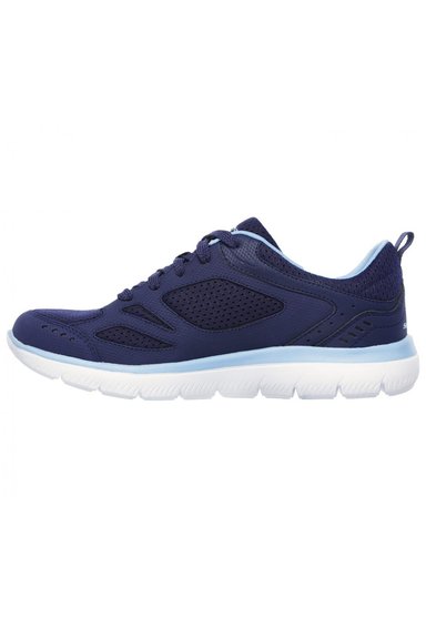 ZAPATILLA MUJER SUMMITS SUITED AZUL BL SKECHERS - 4