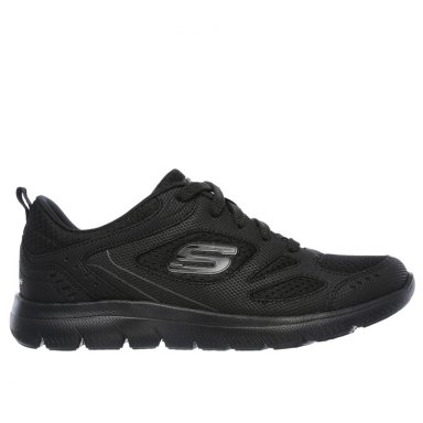 ZAPATILLA MUJER SUMMITS SUITED NEGRO SKECHERS - 1