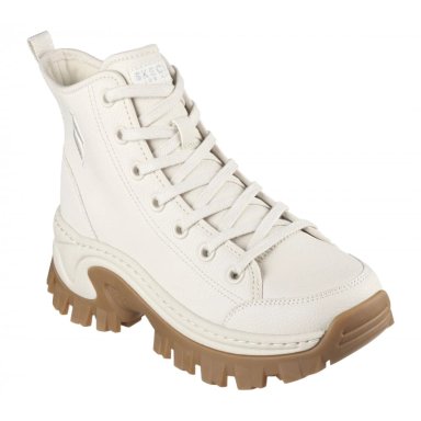 BOTIN MUJER HI-RYZE STREET STOMPER BLANCO SKECHERS - 5