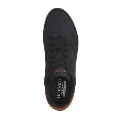 ZAPATILLA HOMBRE UNO NEGRA SKECHERS - 2