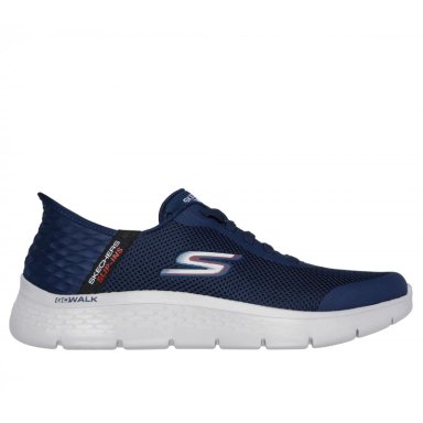 ZAPATILLA HOMBRE SKECHERS SLIP-INS: GO WALK FLEX HANDS AZUL - 1