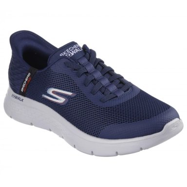 ZAPATILLA HOMBRE SKECHERS SLIP-INS: GO WALK FLEX HANDS AZUL - 5
