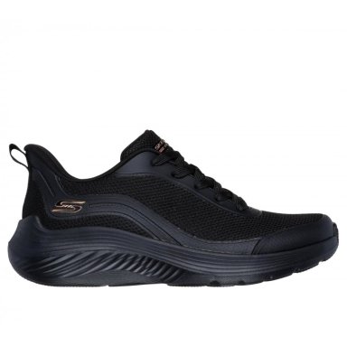 ZAPATILLA MUJER BOBS SQUAD WAVES STILL WADING NEGRO SKECHERS - 1