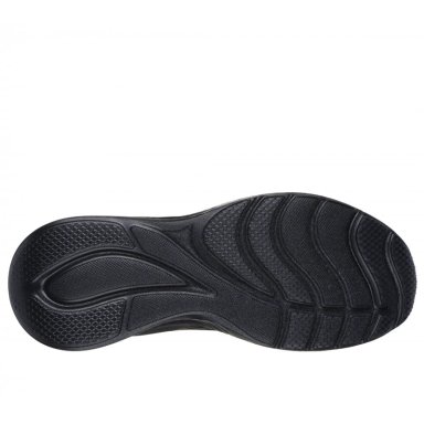ZAPATILLA MUJER BOBS SQUAD WAVES STILL WADING NEGRO SKECHERS - 3