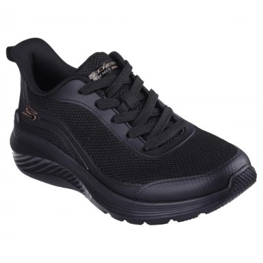 ZAPATILLA MUJER BOBS SQUAD WAVES STILL WADING NEGRO SKECHERS - 5