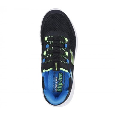 ZAPATILLA NIÑO SKECHERS SLIP-INS: BOUNDER NEGRO - 2
