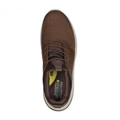 ZAPATILLA HOMBRE DELSON 3.0 CICADA CAFE  SKECHERS - 2