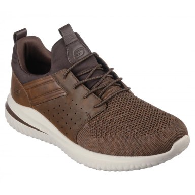 ZAPATILLA HOMBRE DELSON 3.0 CICADA CAFE  SKECHERS - 5