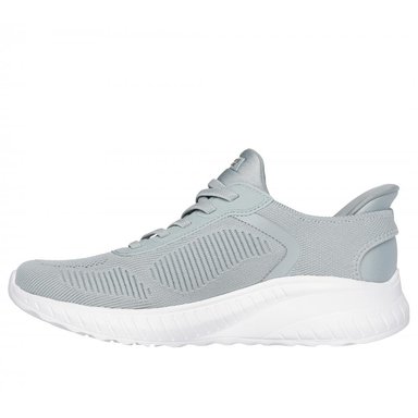ZAPATILLA MUJER BOBS SQUAD CHAOS CURRENT MU CELESTE SKECHERS - 4