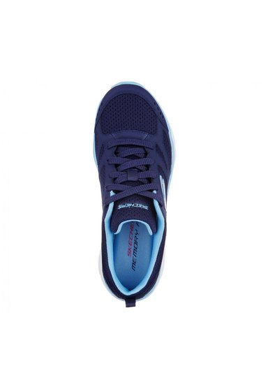 ZAPATILLA MUJER SUMMITS SUITED AZUL BL SKECHERS - 2