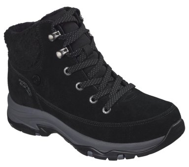 BOTINES MUJER SLIP-INS TREGO SNOW BREEZE NEGRO SKECHERS - 4