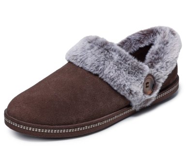 PANTUFLAS MUJER COZY CAMPFIRE FRENCH TOAST 2 CAFE  O SKECHERS - 5