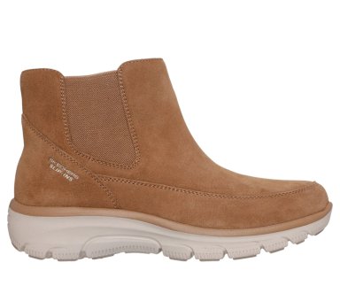BOTINES MUJER SLIP-INS EASY GOING CASUAL ICON BEIGE SKECHERS - 1