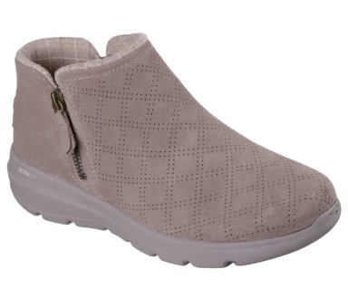 BOTINES MUJER GLACIAL ULTRA JULIET CAFE  CLARO SKECHERS - 4