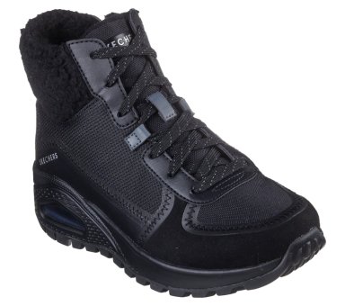 BOTINES MUJER UNO RUGGED FALL MODE NEGRO SKECHERS - 4