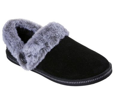 PANTUFLAS MUJER COZY CAMPFIRE FRENCH TOAST 2 NEGRO SKECHERS - 4