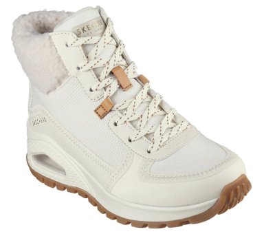 BOTINES MUJER UNO RUGGED FALL MODE BEIGE SKECHERS - 4