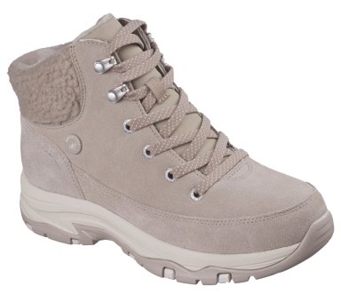 BOTINES MUJER SLIP-INS TREGO SNOW BREEZE GRIS SKECHERS - 4