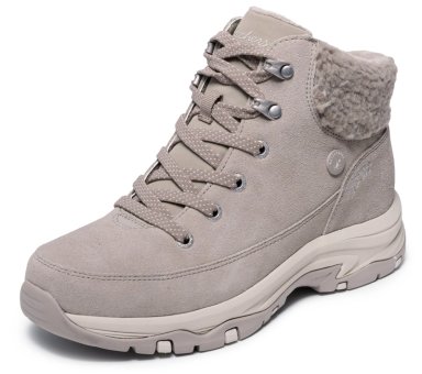 BOTINES MUJER SLIP-INS TREGO SNOW BREEZE GRIS SKECHERS - 5
