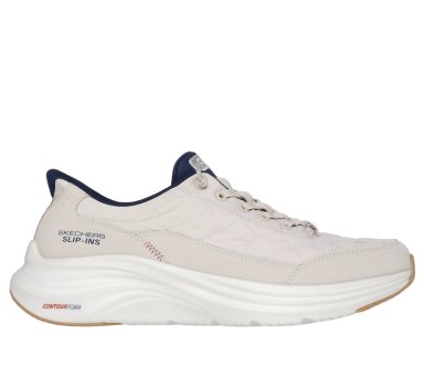 ZAPATILLAS HOMBRE SLIP-INS C-FOAM COZY FIT BEIGE SKECHERS - 1
