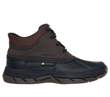 BOTINES HOMBRE SLIP-INS RESPECTED SWAMPER GRIS SKECHERS - 1
