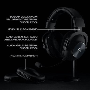AUDÍFONOS GAMER LOGITECH G HEADSET TRUE WIRELESS PRO X LIGHTSPEED BLUETOOTH - 5