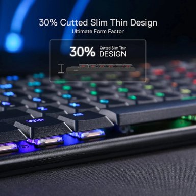 TECLADO MECANICO REDRAGON HORUS TKL K621SP NEGRO INALAMBRICO - 8