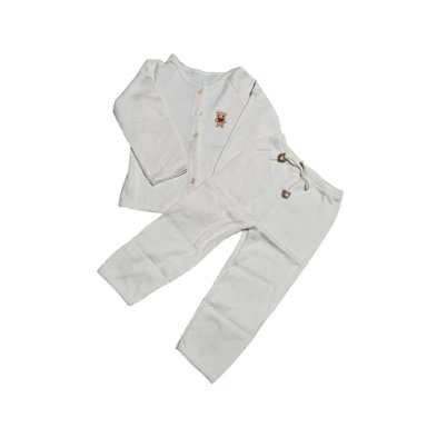 PIJAMA PARA BEBE S DE 2 PIEZAS 90 BEIGE - 2