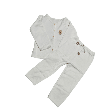 PIJAMA PARA BEBE S DE 2 PIEZAS 100 CM CAQUI - 2