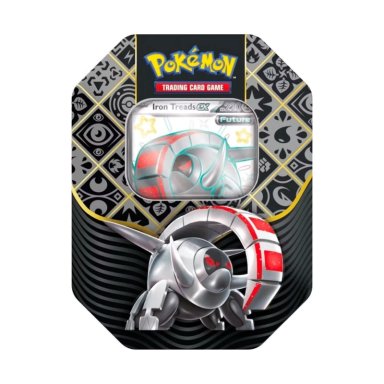JUEGO CARTAS POKEMON TCG PALDEAN FATES TIN IRON TREADS EX ESPAÑOL - 1