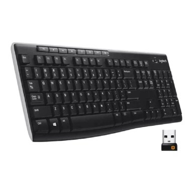 TECLADO LOGITECH K270 INALAMBRICO/NEGRO ESPAÑOL - 1