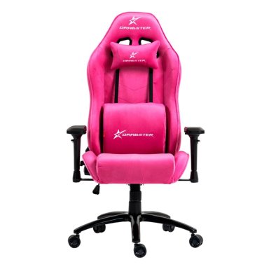 SILLA GAMER DRAGSTER GT 500 PRO ALCANTARA ROSE - 1