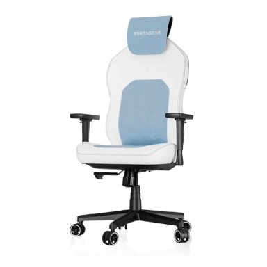 SILLA GAMER VERTAGEAR SL1800 WHITE/BABY BLUE - 1