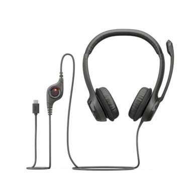 AUDIFONOS LOGITECH H390 USB-C - OVER-EAR - 2