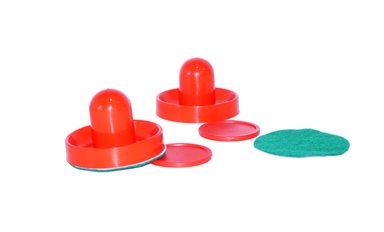 2 MANILLAS  2 DISCOS AIR HOCKEY - 1