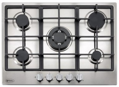 ENCIMERA GAS LICUADO ALBIN TROTTER 5 PLATOS AT-XN BREIT PRO 75 - 1