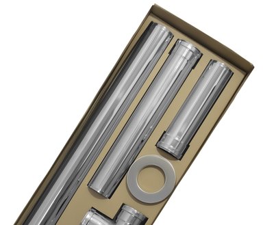 KIT PELLET ALBIN TROTTER ATDN DUCTO 80MM AC INOX - 6