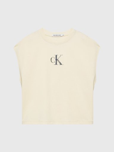 POLERA ALGODÓN NIÑA CALVIN KLEIN IRIDESCENT - 5